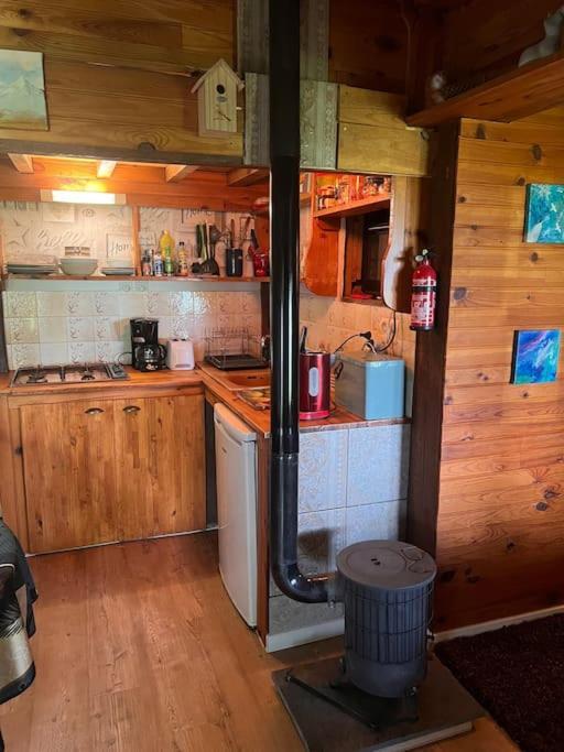 Cabane Dans Les Bois Avec Vue Sur Les Pyrenees Saint-Laurent-de-Neste Exterior foto