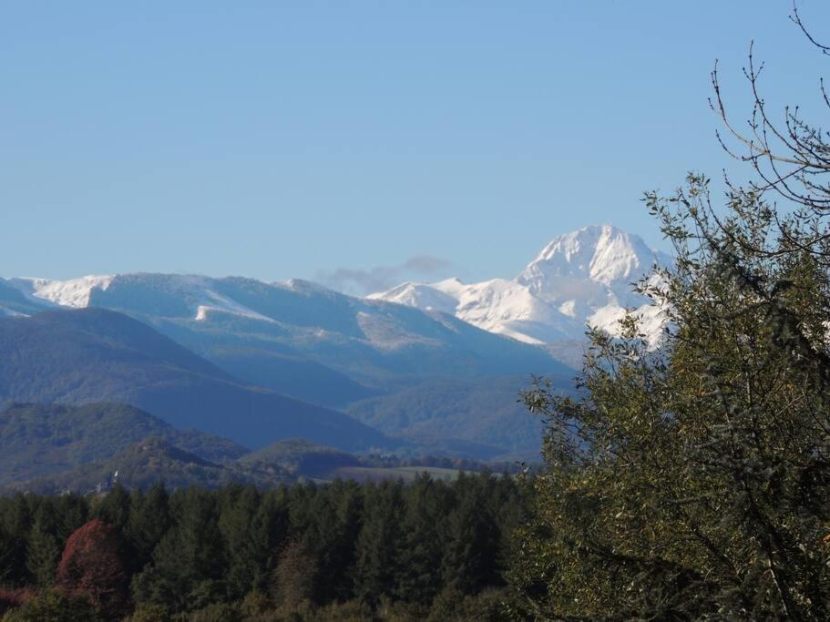 Cabane Dans Les Bois Avec Vue Sur Les Pyrenees Saint-Laurent-de-Neste Exterior foto