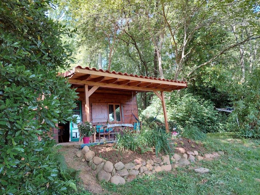 Cabane Dans Les Bois Avec Vue Sur Les Pyrenees Saint-Laurent-de-Neste Exterior foto